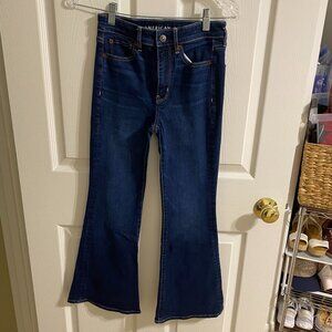 American Eagle Super Hi-Rise Flare Jean